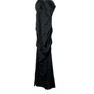XSCAPE long formal black dress