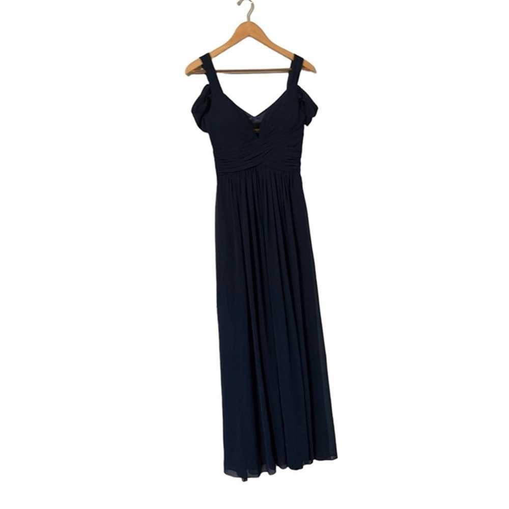 Bariano Navy Formal Gown Dress - image 2