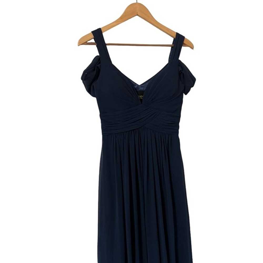 Bariano Navy Formal Gown Dress - image 3