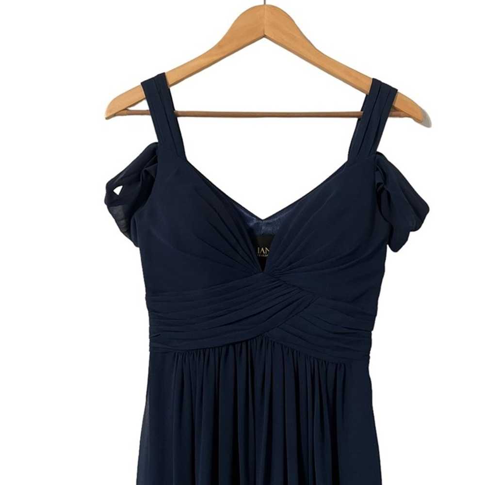 Bariano Navy Formal Gown Dress - image 5