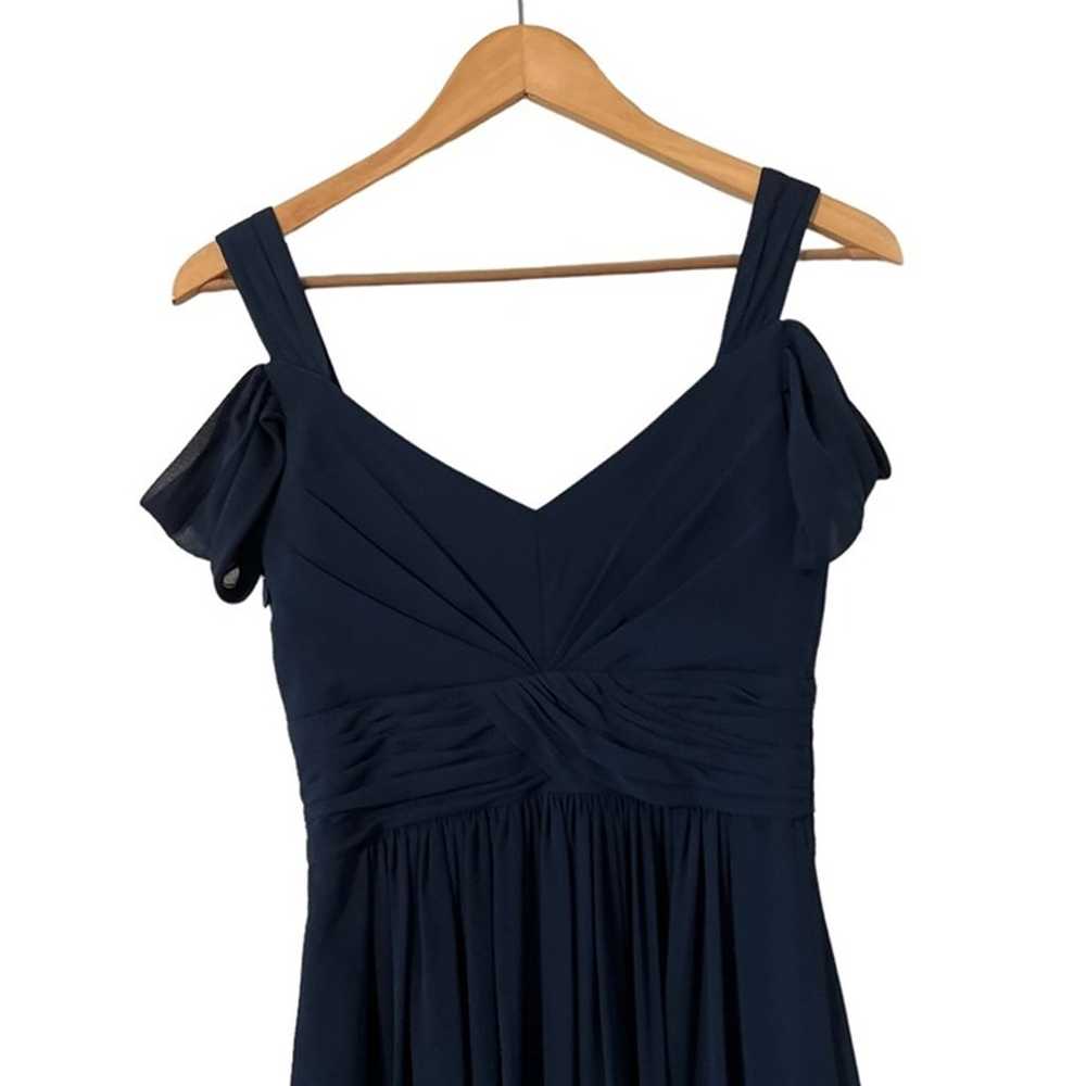 Bariano Navy Formal Gown Dress - image 7