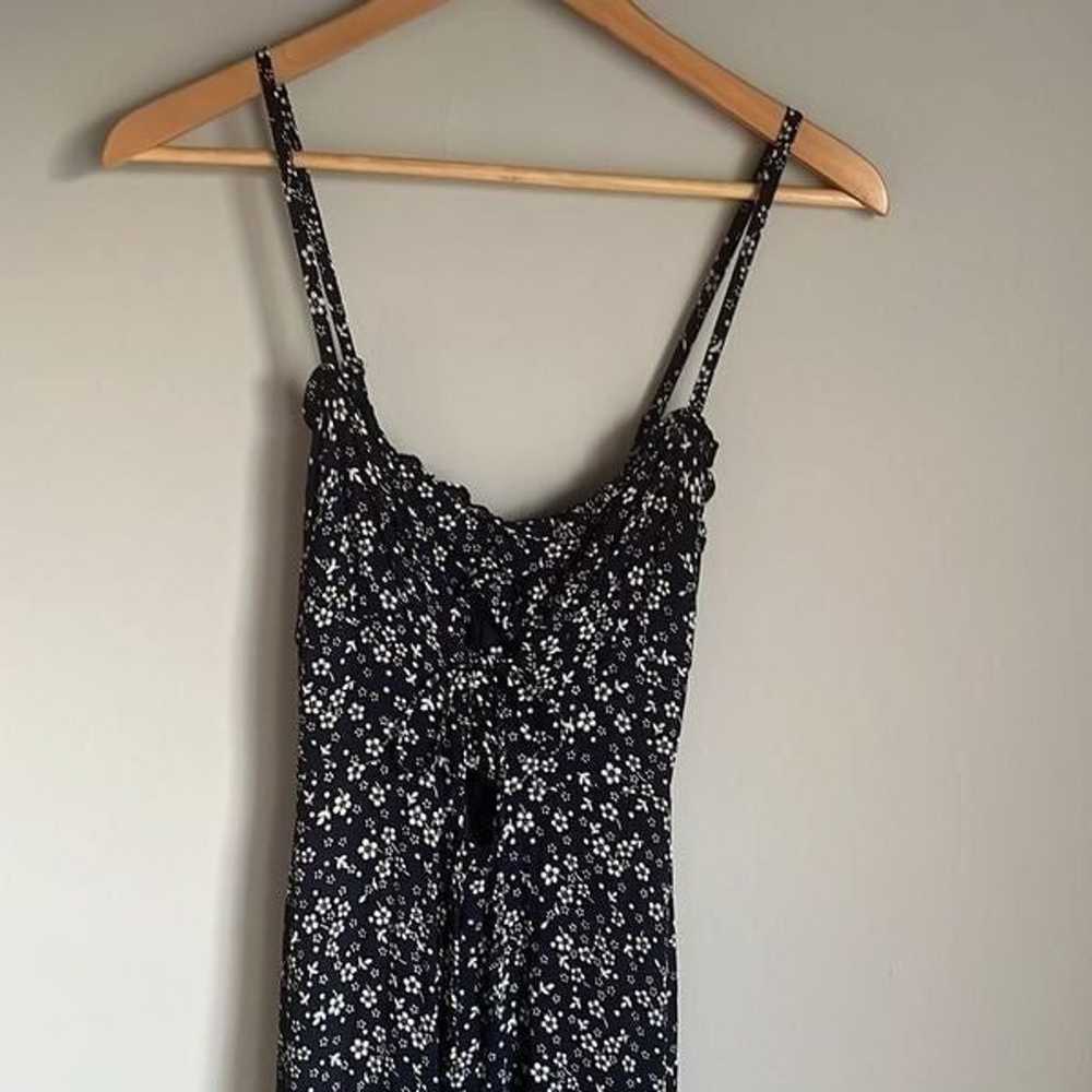 Reformation Fergie Jumpsuit Navy Ditsy Floral - image 5