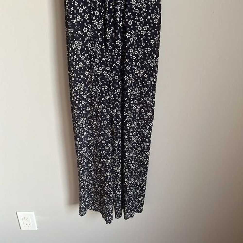 Reformation Fergie Jumpsuit Navy Ditsy Floral - image 7
