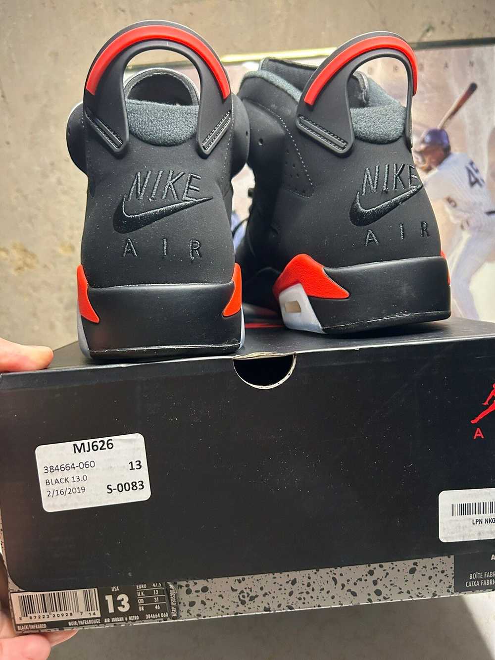 Jordan Brand Air Jordan 6 Retro 2019 Infrared 2019 - image 6