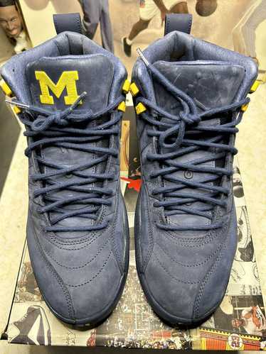 Air jordan 12 rtr michigan nrg on sale