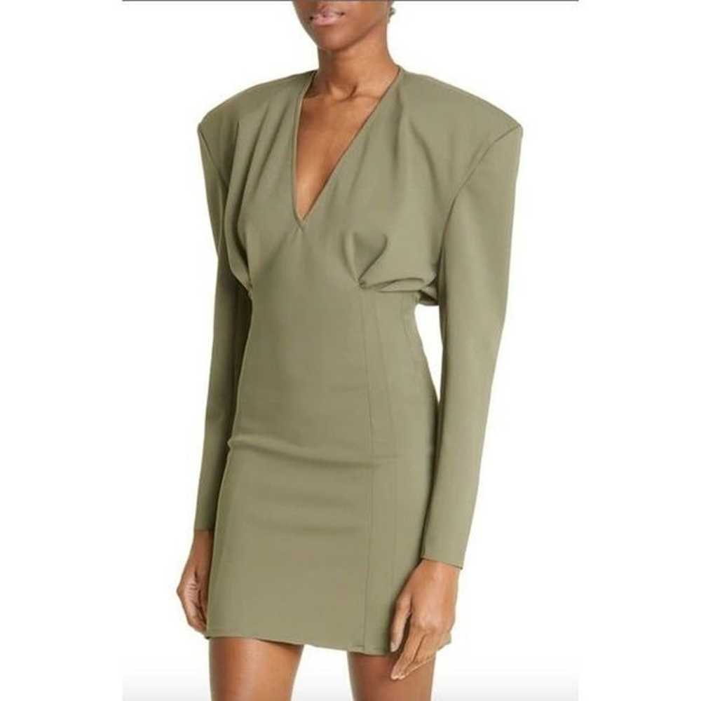 Mother of All Eirs Dress Army Green Womens Size XS - image 2