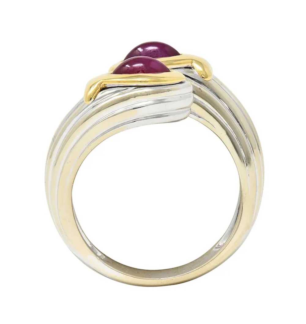 Fred Paris Ruby 18 Karat Two-Tone Gold Fish Pisce… - image 12