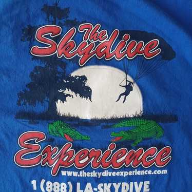 The Skydive Experience T-Shirt L/Large Skydiving … - image 1