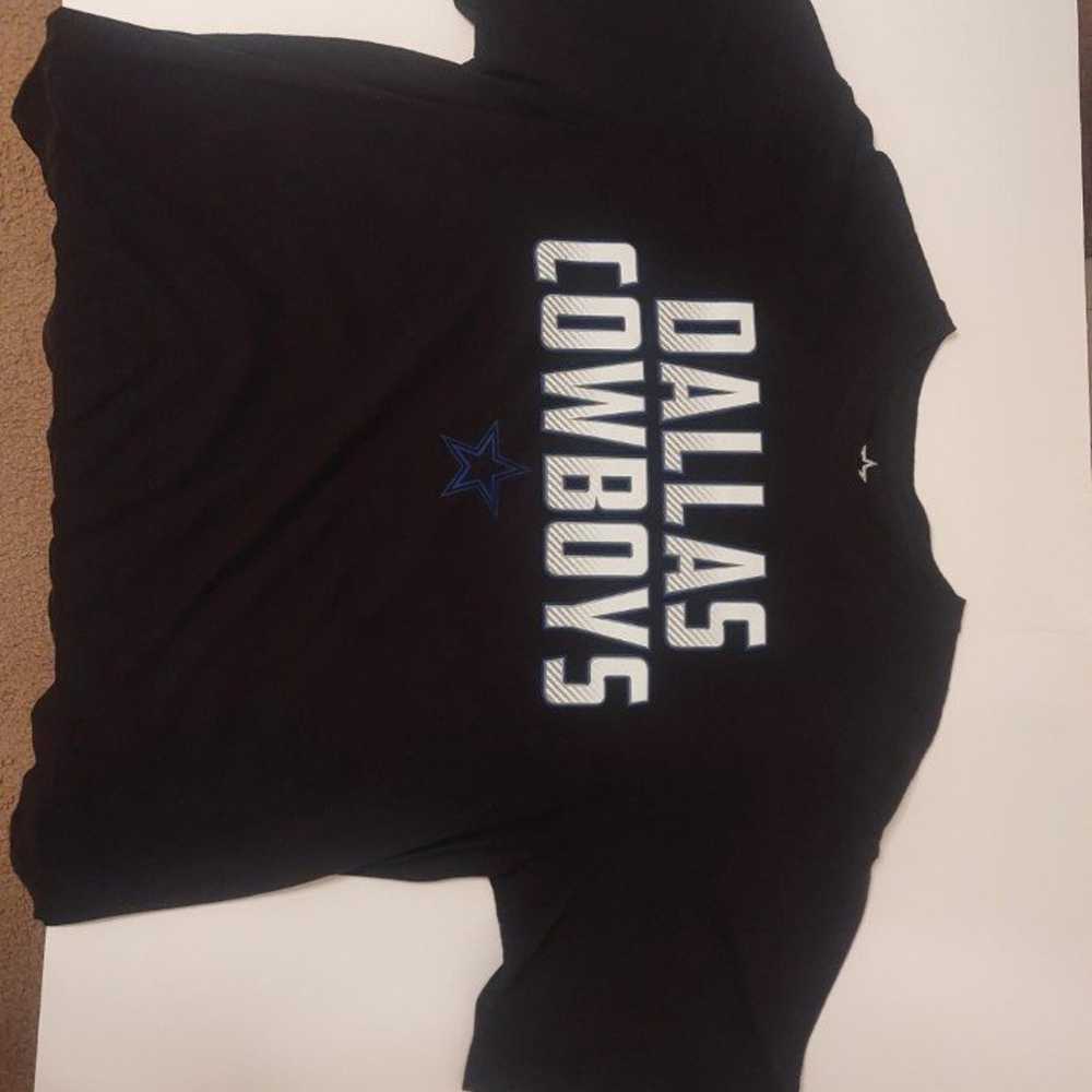 Dallas Cowboys Size Large Black NFL Football Shirt - image 4