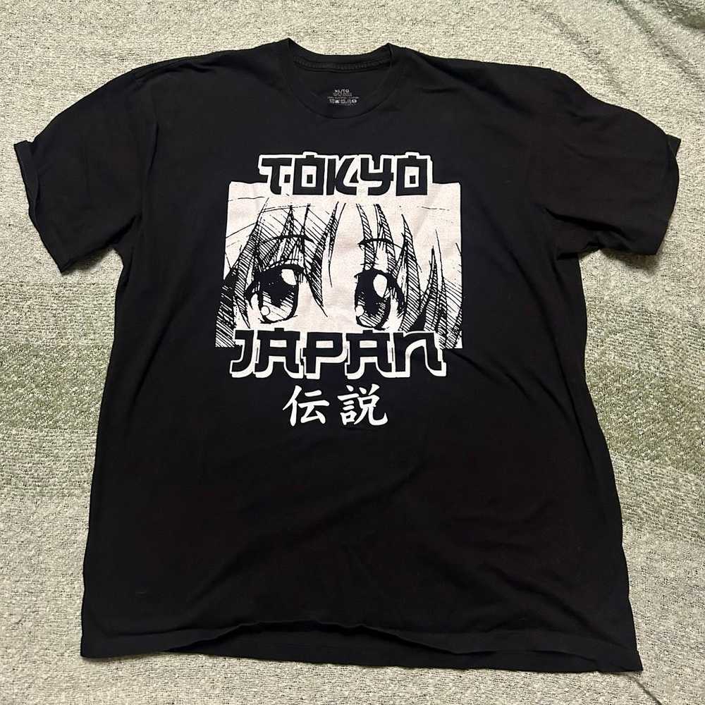 Tokyo Japan Black Tshirt - image 1