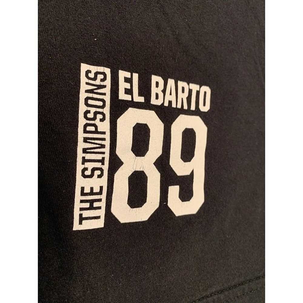 RARE The Simpsons Graphic T-Shirt El Barto Mens S… - image 4