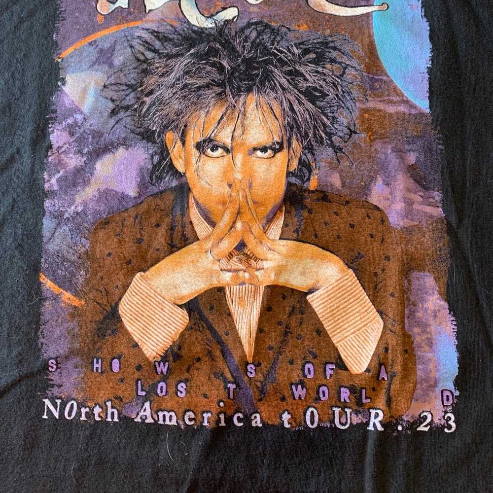 The Cure 2023 Tour T-Shirt Black 2XL - image 2
