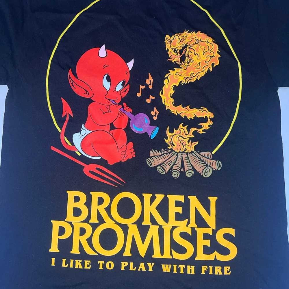 Broken Promises x Hot Stuff Play With Fire Men Bl… - image 2