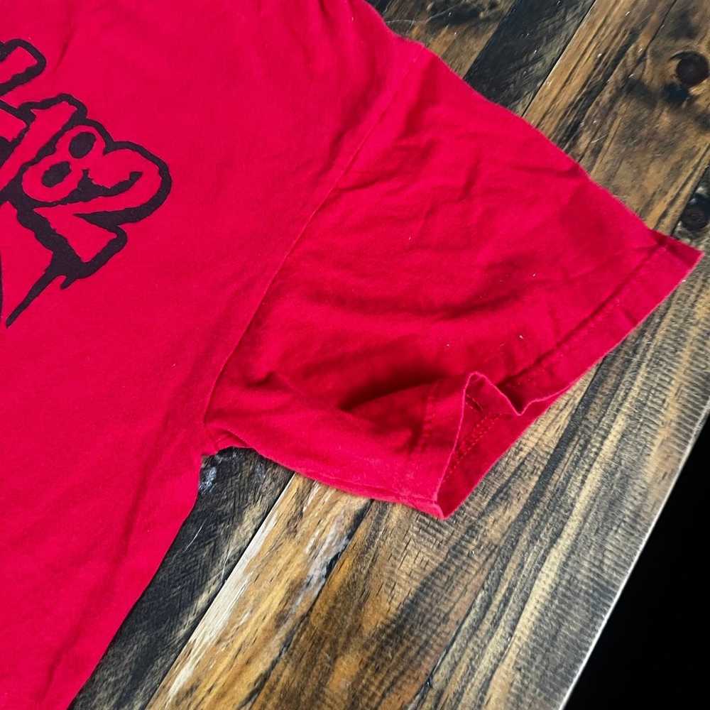 Vintage Blink 182 Big Logo red T-Shirt men’s large - image 3