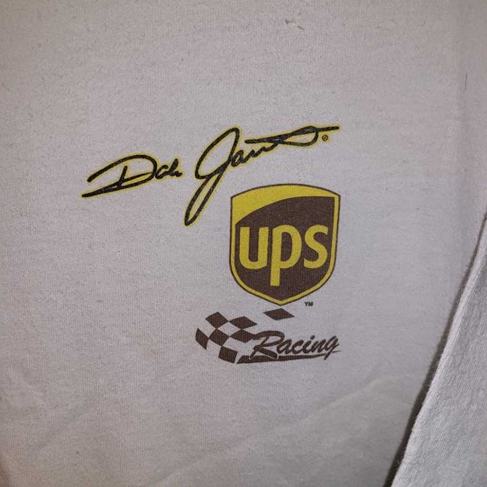 Vintage UPS Racing Shirt LARGE Short Sleeve y2k e… - image 5