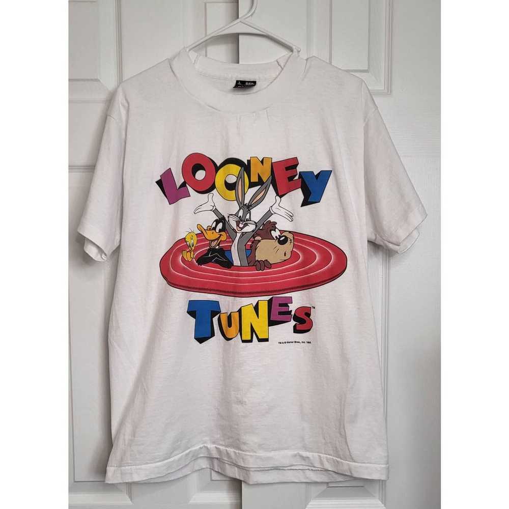 90s Looney Tunes Bugs Bunny Tweety Bird T-Shirt- … - image 1