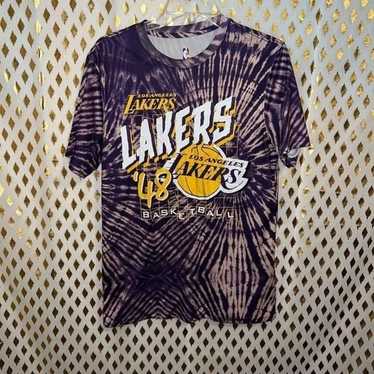 NBA Los Angeles lakers tie dye t shirt men’s size… - image 1
