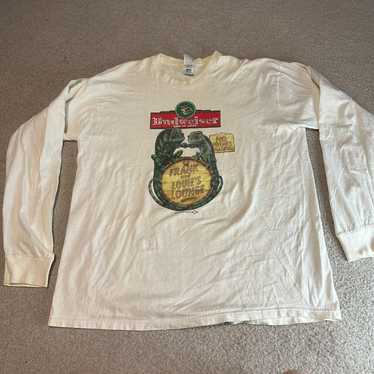 Vintage 1997 Budweiser Long Sleeve White Tee Shirt - image 1