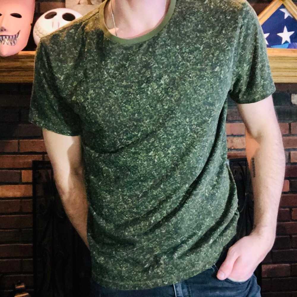 Green Express Pixilated Camouflage Shirt - image 1