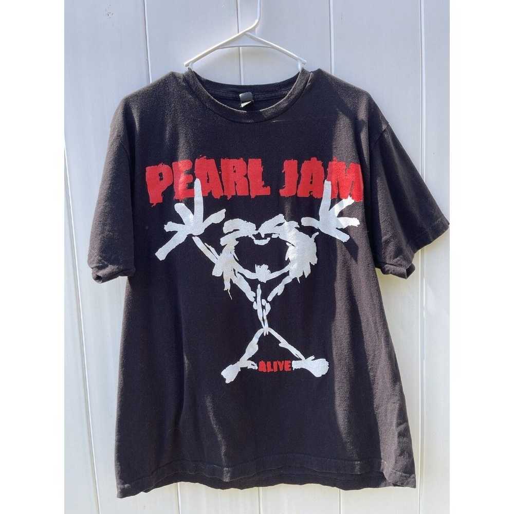 Pearl Jam 'Alive Stick Man' Album T Shirt Size la… - image 1