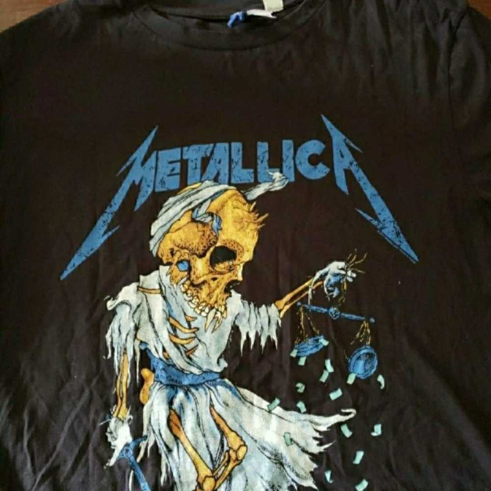 Metallica Tip the Scales Teeshirt M - image 2