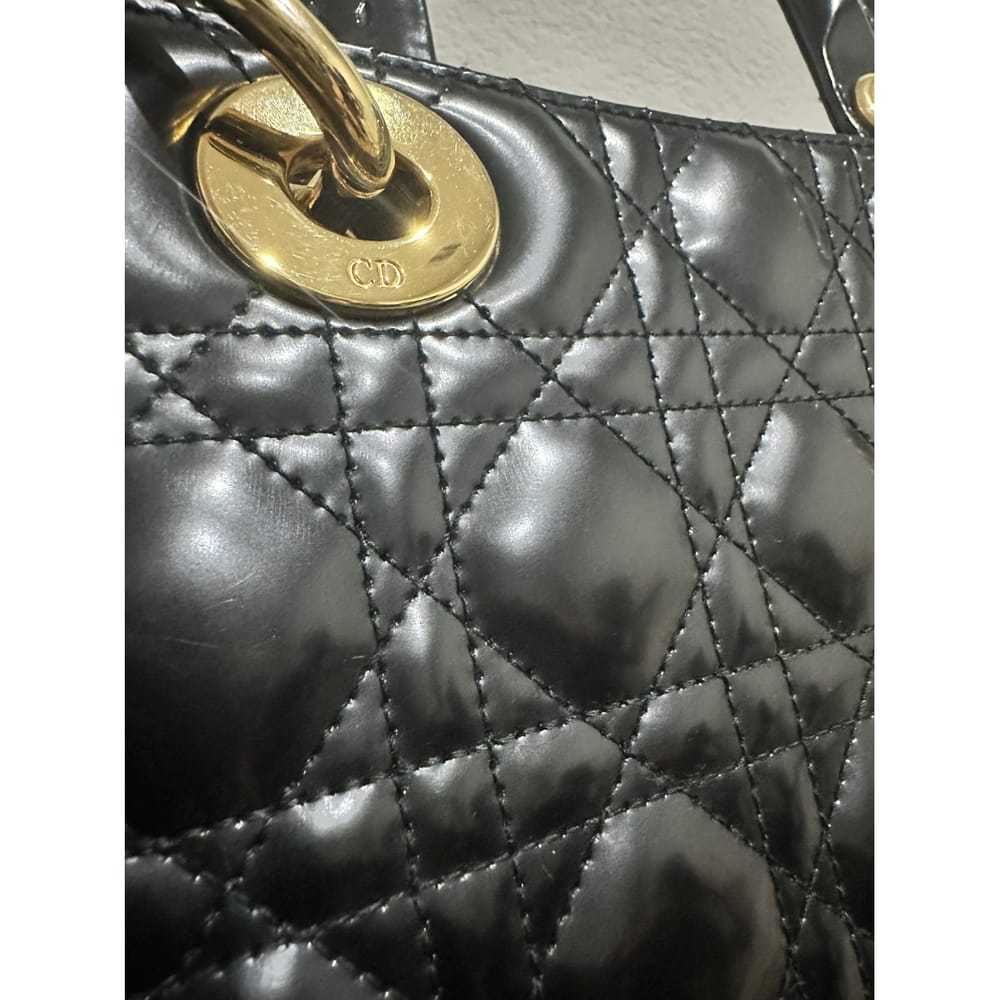 Dior Lady Dior leather handbag - image 5