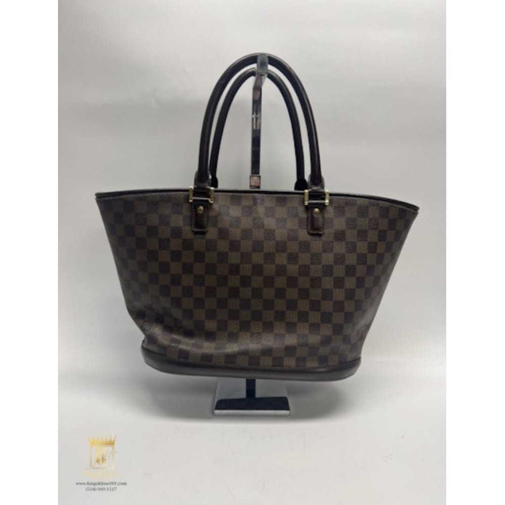 Louis Vuitton Manosque leather tote - image 2