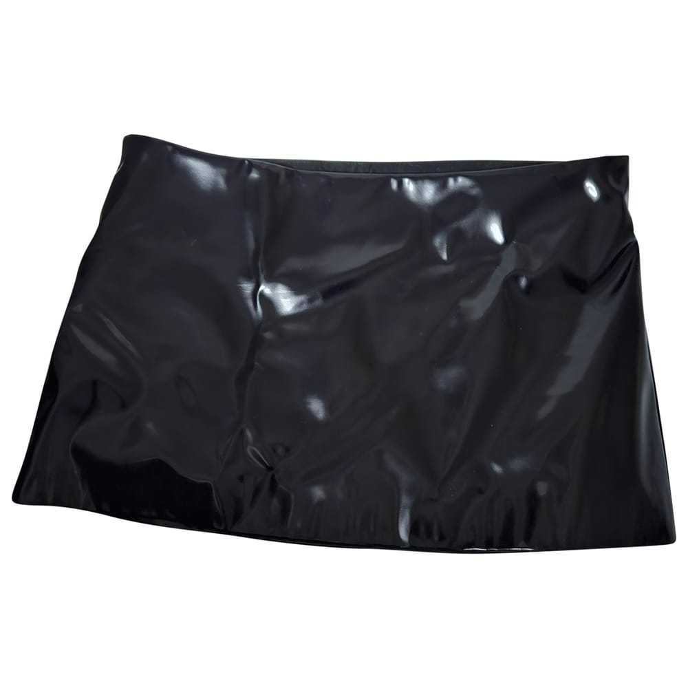 Acne Studios Vegan leather mini skirt - image 1