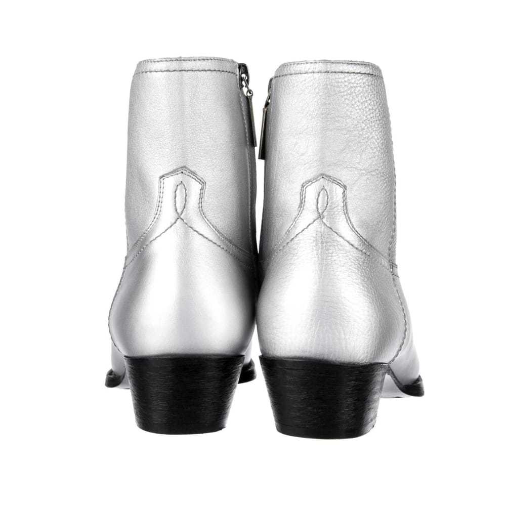 Saint Laurent Leather western boots - image 3