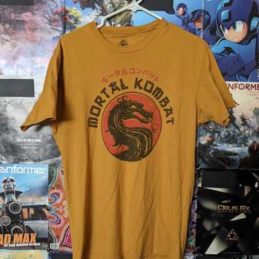 Yellow Mortal Kombat Shirt