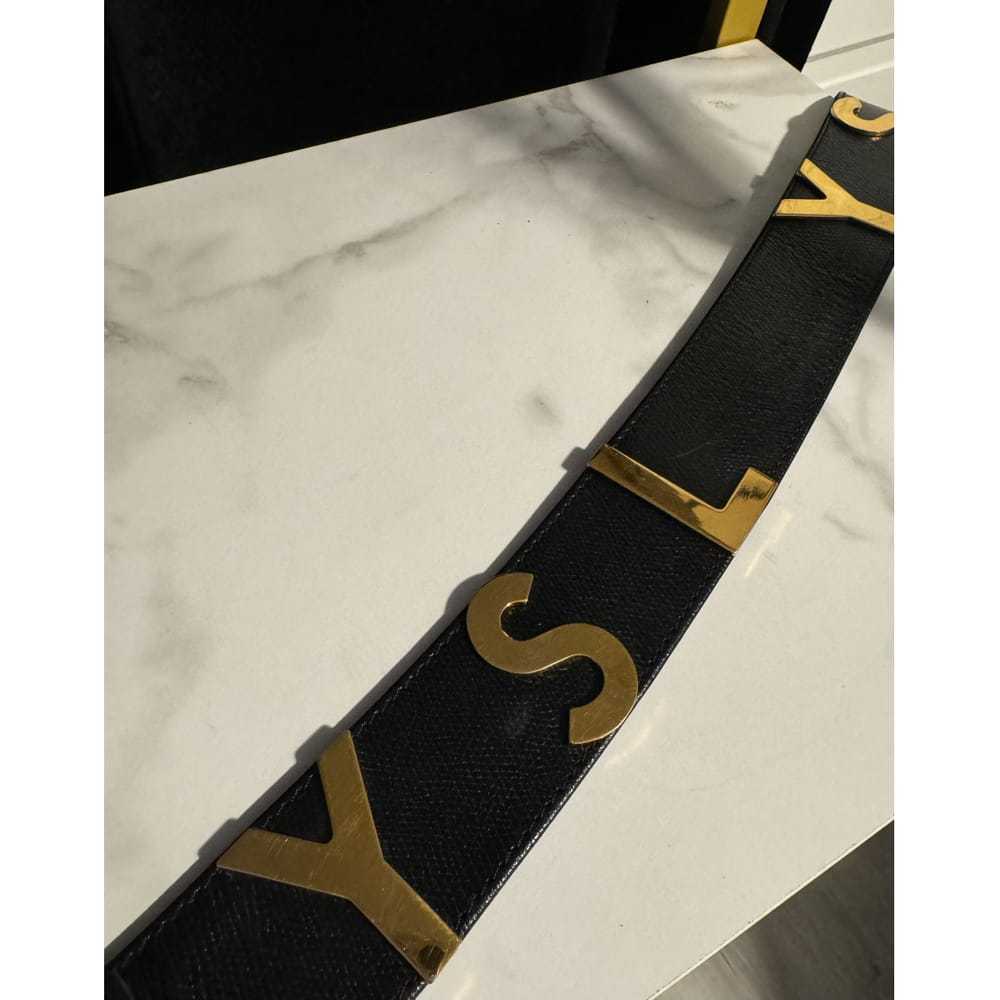 Yves Saint Laurent Leather belt - image 4