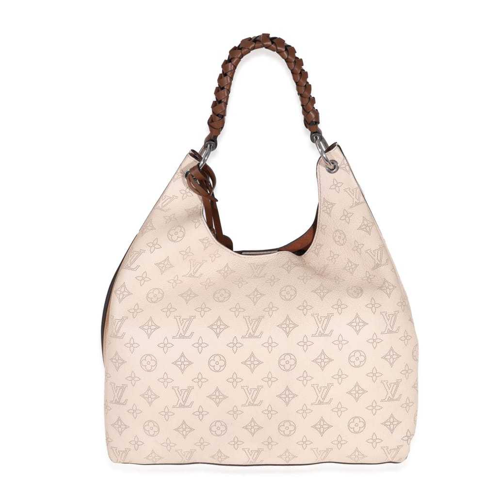 Louis Vuitton Carmel leather handbag - image 3