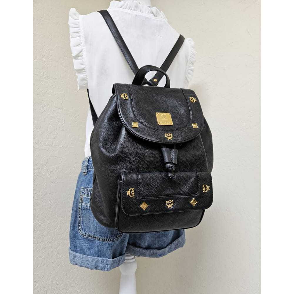 MCM Leather backpack - image 3