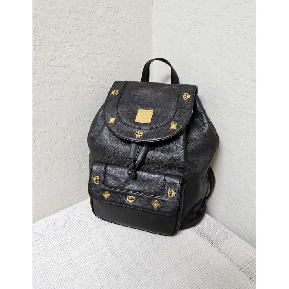 MCM Leather backpack - image 4