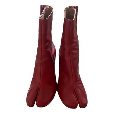 Maison Martin Margiela Tabi leather boots - image 1