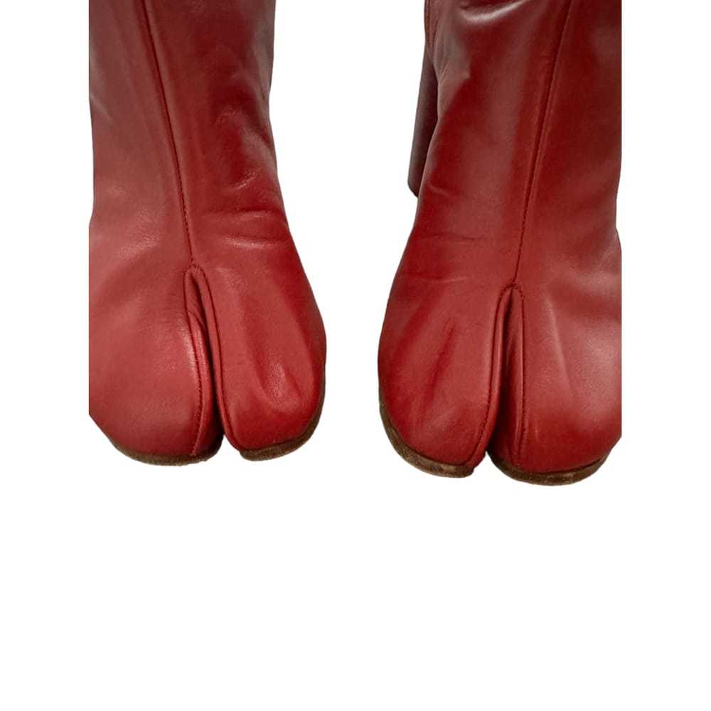 Maison Martin Margiela Tabi leather boots - image 5
