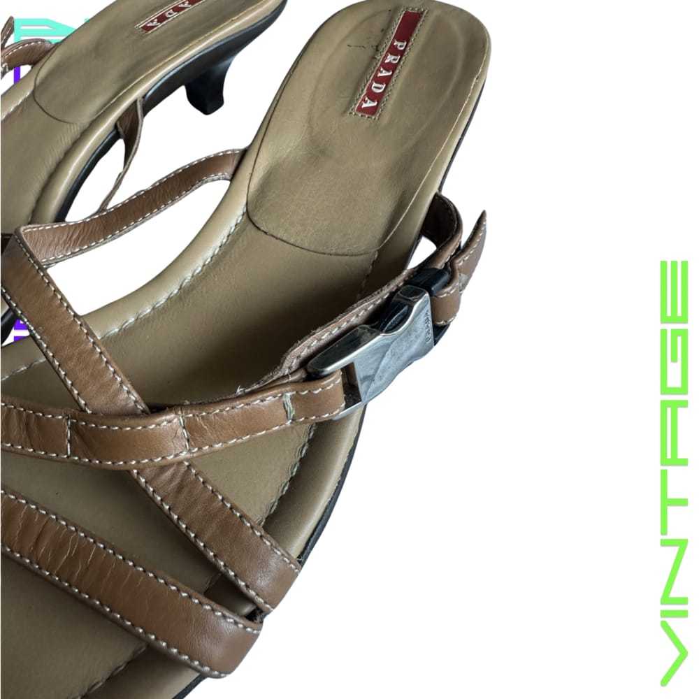 Prada Leather sandal - image 3