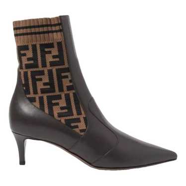 Fendi Leather ankle boots - image 1