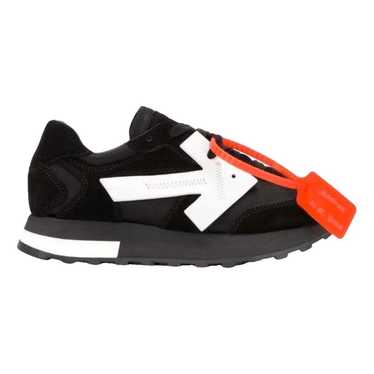 Off-White Runner leather trainers