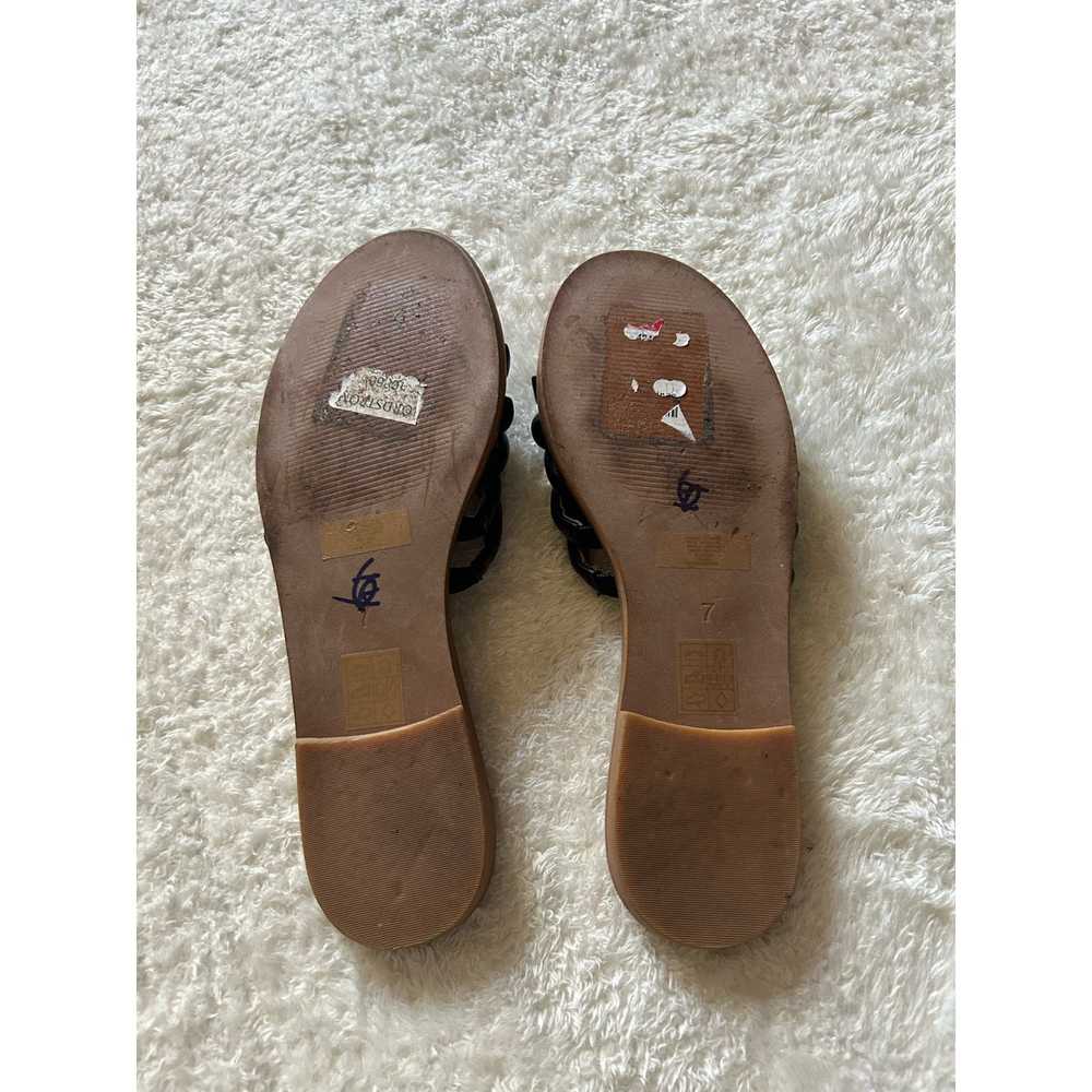 Madewell Madewell Black & Tan Addie Slide Sandals… - image 3