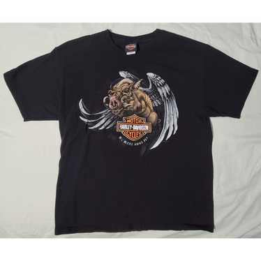 Harley Davidson Harley Davidson Boar Hog T-Shirt V