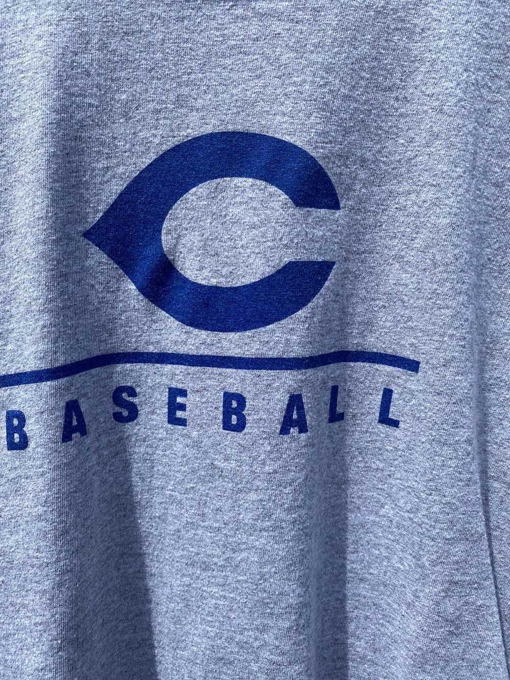Jerzees × Vintage Vinatge C baseball T-shirt - image 2