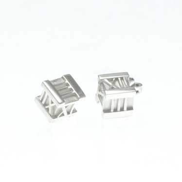 Tiffany & Co. Tiffany Atlas Cube Earrings No Ston… - image 1