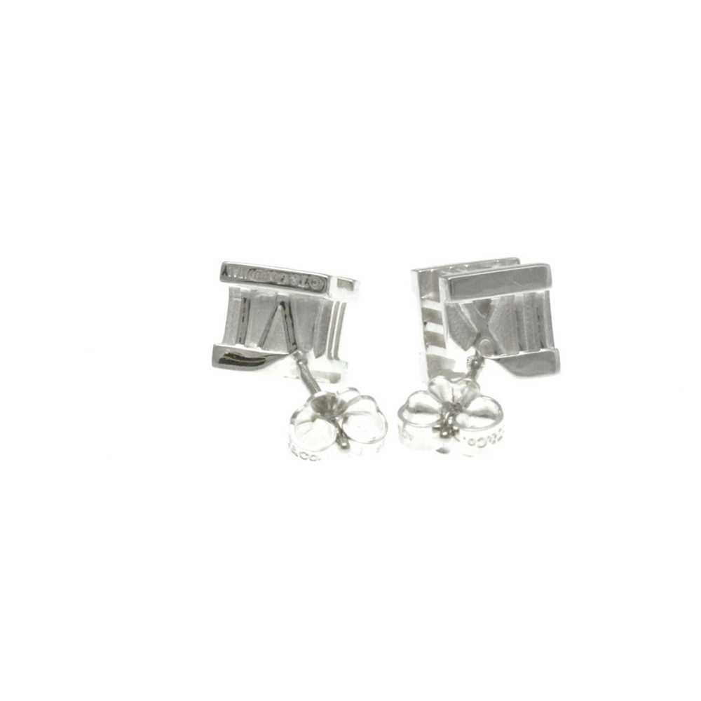 Tiffany & Co. Tiffany Atlas Cube Earrings No Ston… - image 3