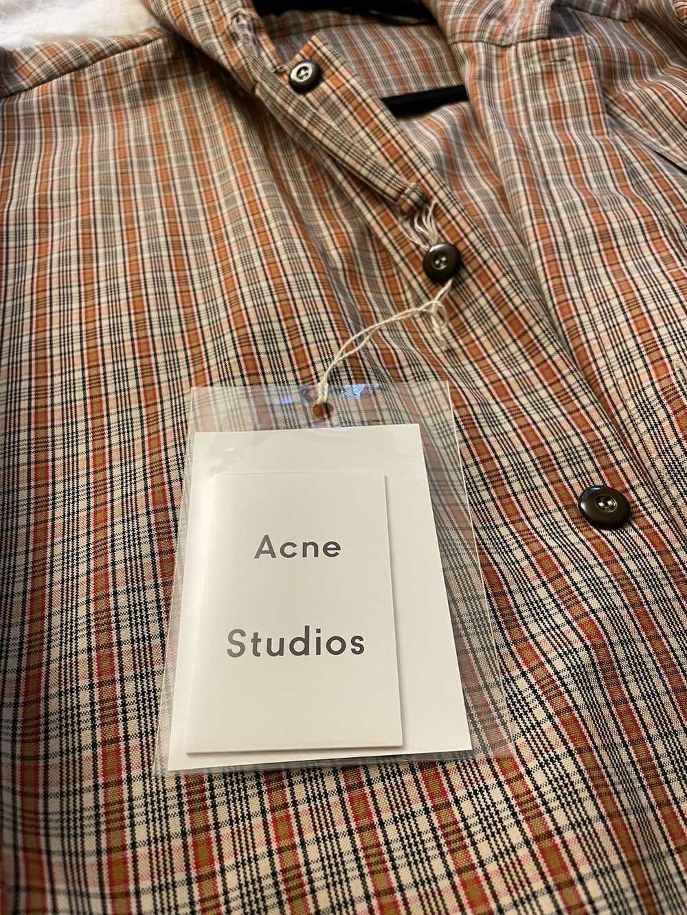 Acne Studios Acne Hooded Plaid Jacket - image 5