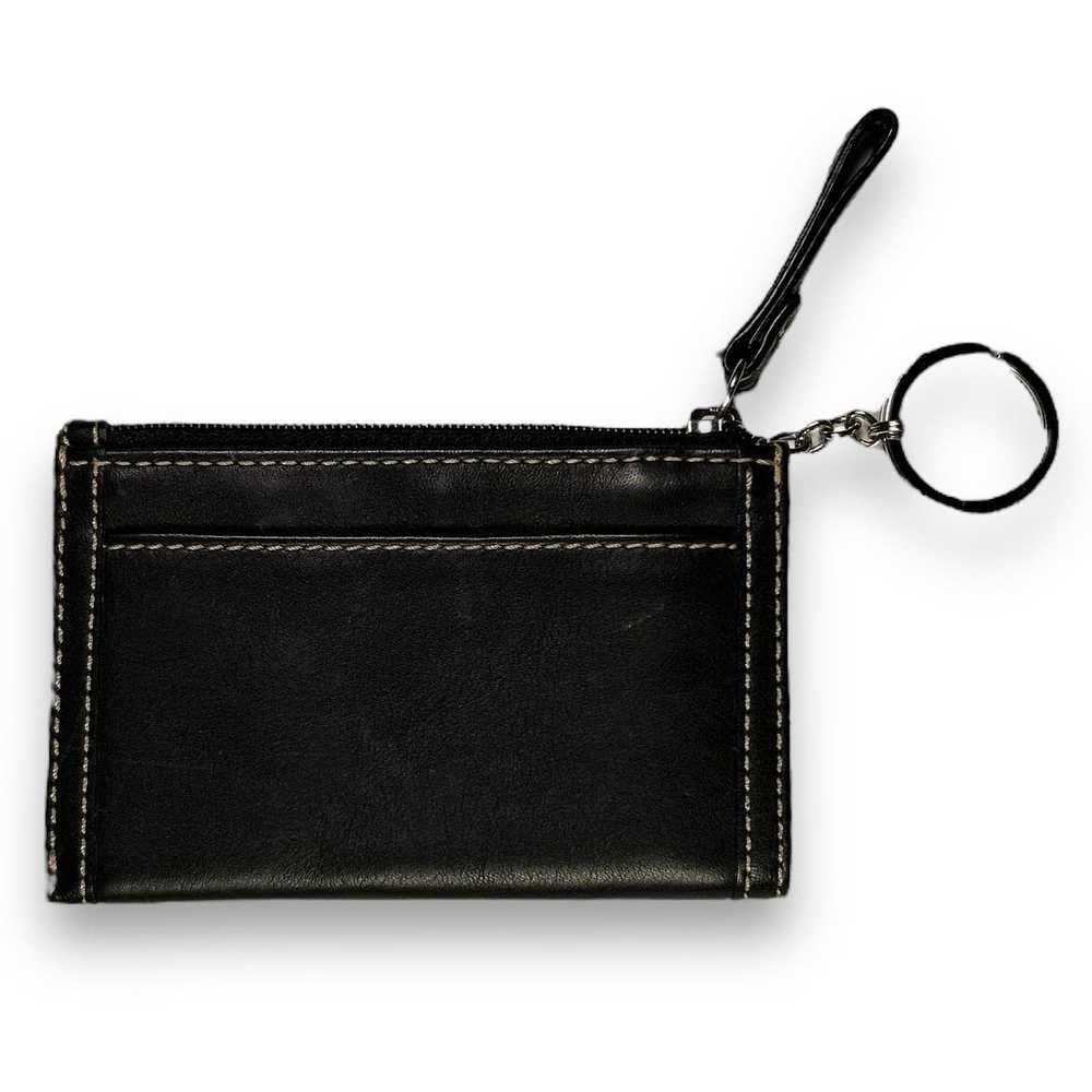 Coach Coach Leatherware Black Keychain Cardholder… - image 2