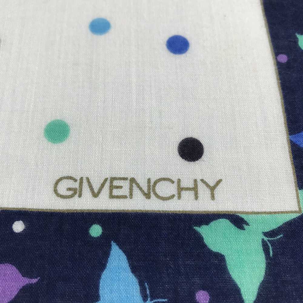 Vintage Givenchy Polka Dots Handkerchief Neckerch… - image 3