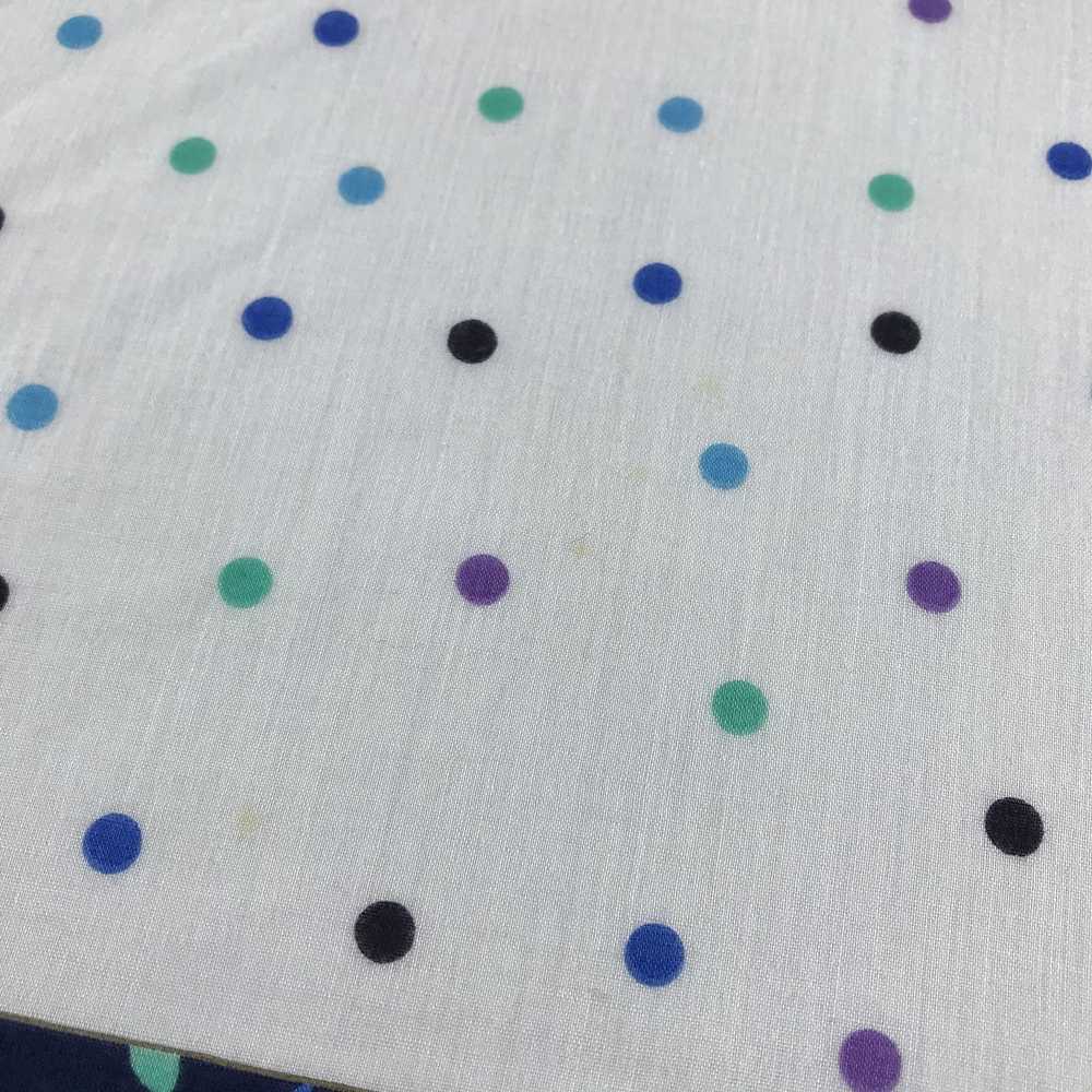 Vintage Givenchy Polka Dots Handkerchief Neckerch… - image 5