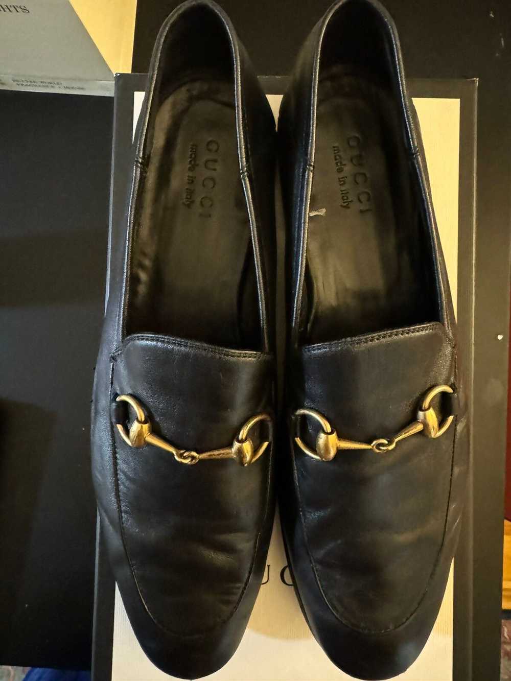 Gucci Gucci Horsebit Loafer Black leather Size 10… - image 3