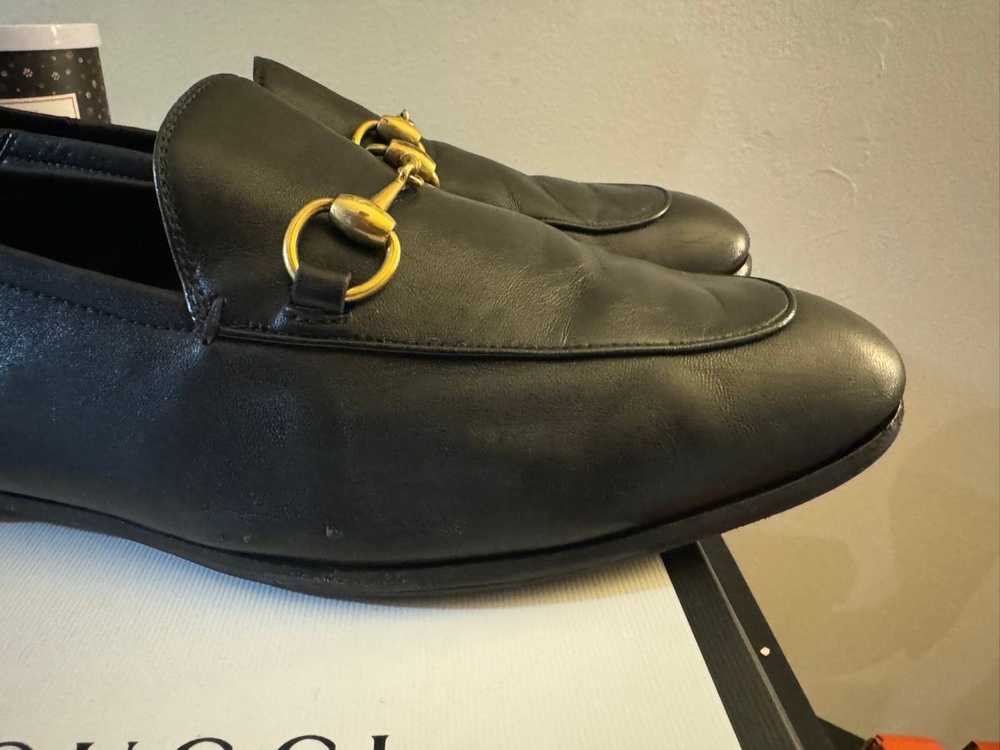 Gucci Gucci Horsebit Loafer Black leather Size 10… - image 5